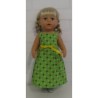 zonnejurk groen sterren  baby born 43cm