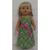 zonnejurk groen appels baby born 43cm
