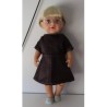 jurk bruin  baby born 43cm