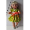 chineesejurk groen bloemen baby born 43cm