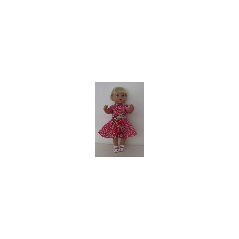 chineesejurk rood baby born 43cm