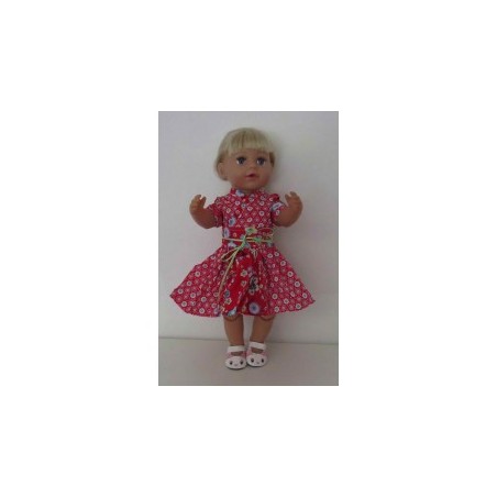 chineesejurk rood baby born 43cm