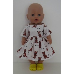 zomersejurk kangaroo baby born 43cm