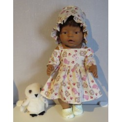 zomersejurk beren baby born 43cm