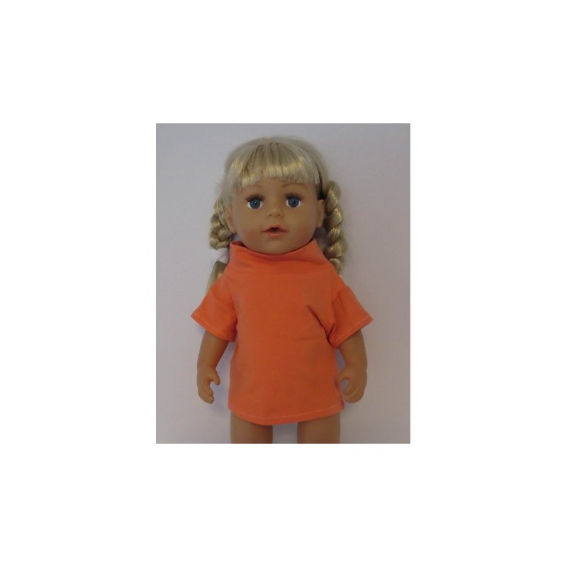 shirtje zalm roze nr 15 baby born 43cm