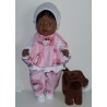 strikjurk setje hello kitty groot baby born 43cm