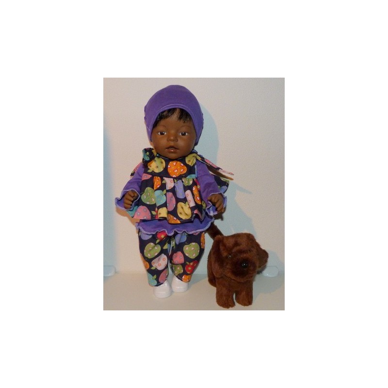 strikjurk setje appels baby born 43cm