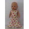 lange zomerjurk slakken  baby born 43cm