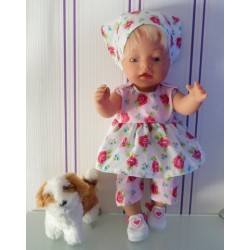 lente setje roosjes baby born 43cm