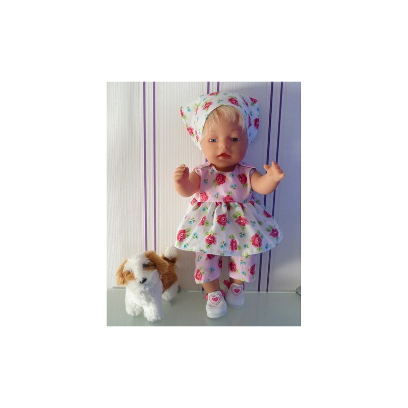 lente setje roosjes baby born 43cm