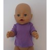 shirtje lila nr 1 baby born 43cm