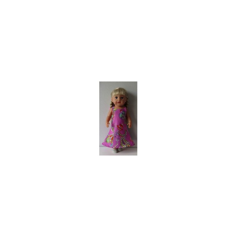 lange zomerjurk baby born 43cm