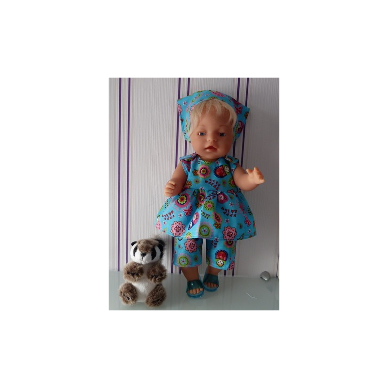 lente setje matroeska blauw baby born 43cm