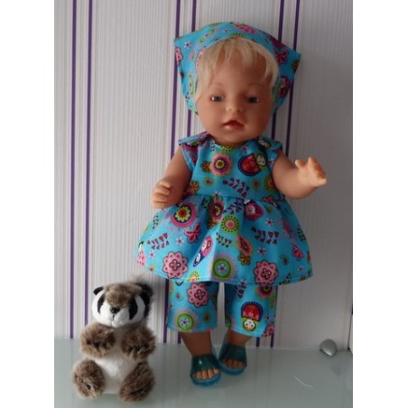lente setje matroeska blauw baby born 43cm