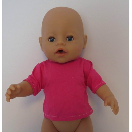 shirtje hard roze nr 4 baby born 43cm