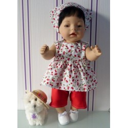 lente setje kersjes baby born 43cm