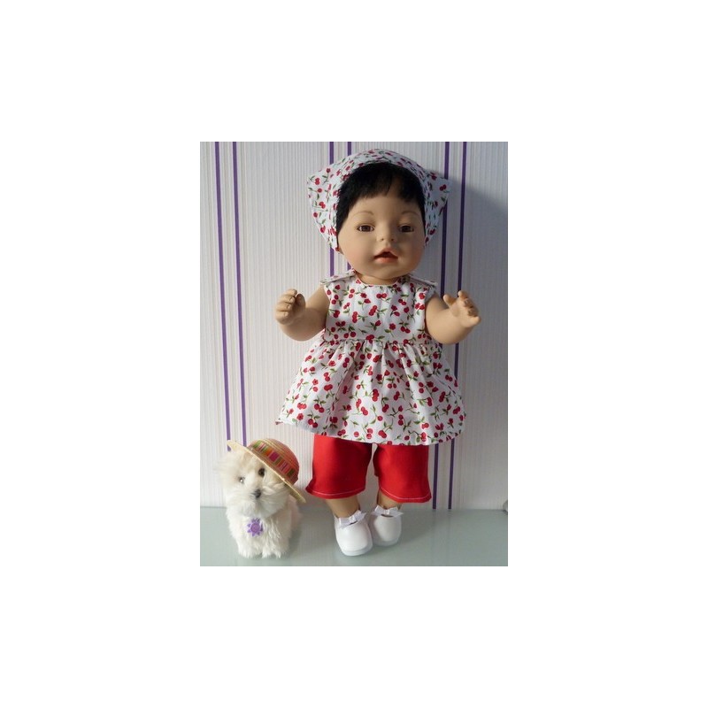 lente setje kersjes baby born 43cm