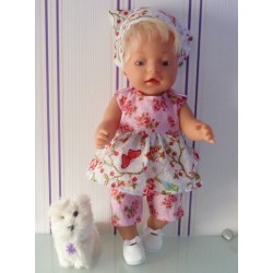 lente setje hipdepip roze baby born 43cm