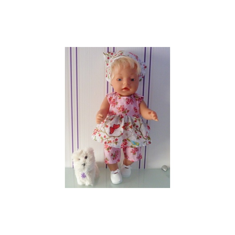 lente setje hipdepip roze baby born 43cm