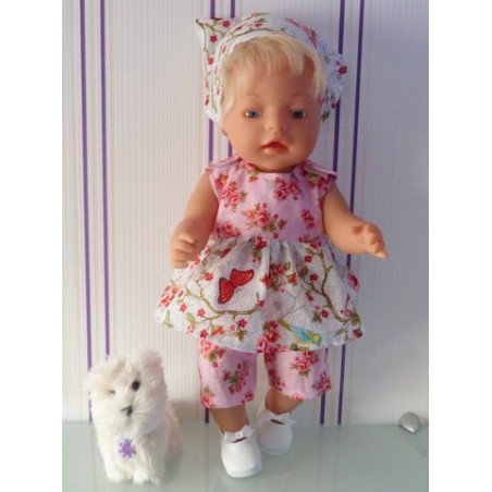 lente setje hipdepip roze baby born 43cm