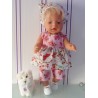 lente setje hipdepip roze baby born 43cm