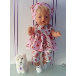 lente setje hipdepip wit baby born 43cm