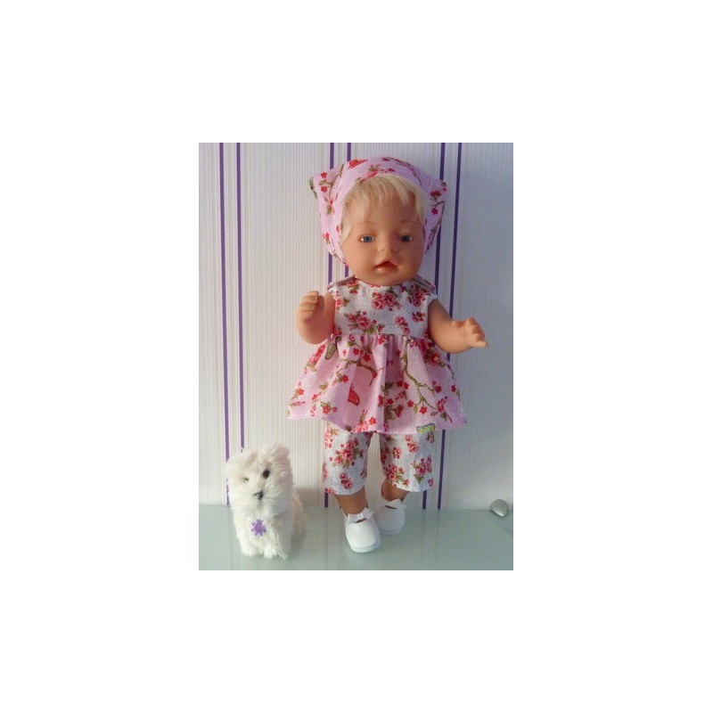lente setje hipdepip wit baby born 43cm