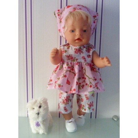 lente setje hipdepip wit baby born 43cm
