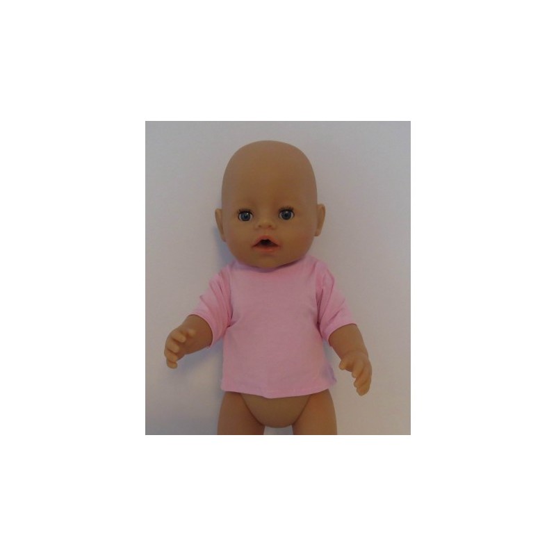 shirtje licht roze nr 8 baby born 43cm