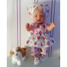 lente setje roosjes baby born 43cm