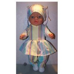 tuniek gestreept baby born 43cm