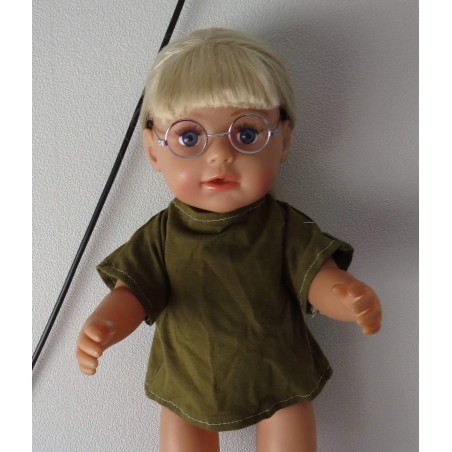 shirtje leger groen baby born 43cm