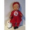 tuniek rood strawberry shortcake baby born 43cm