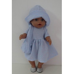 zomerjurk outfitt baby born 43cm