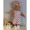 overgooier rode hartjes en aarbeien baby born 43cm