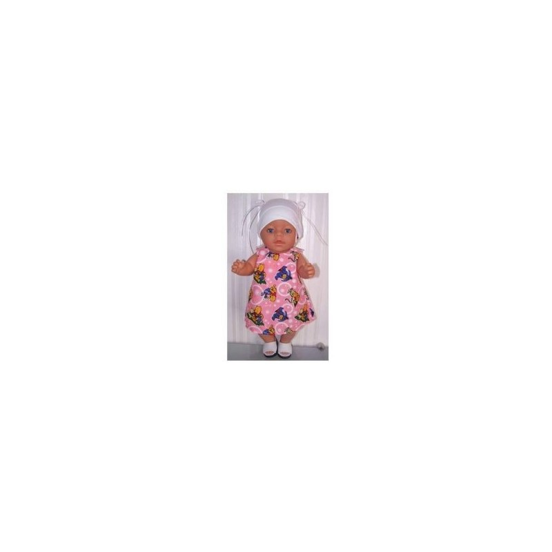 overgooier zalm roze winnie the pooh baby born 43cm