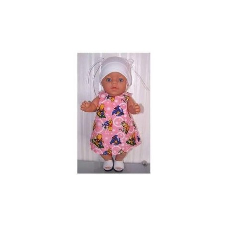 overgooier zalm roze winnie the pooh baby born 43cm