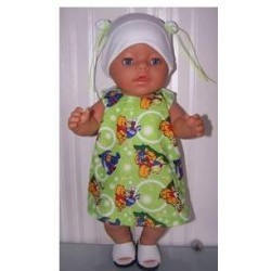 overgooier groen winnie the pooh baby born 43cm
