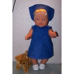 overgooier blauw baby born 43cm