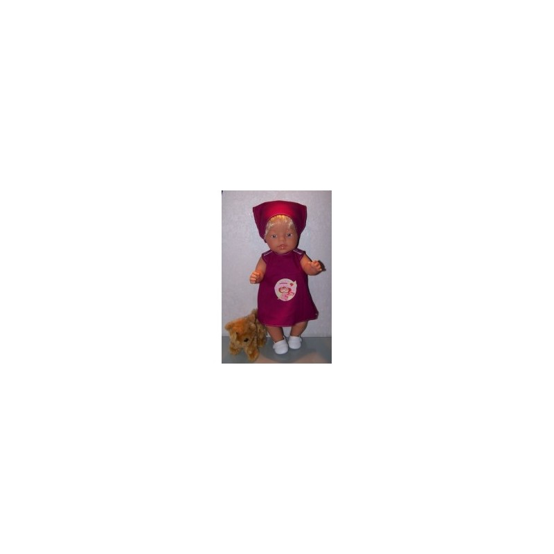 overgooier met strawberry shortcake baby born 43cm