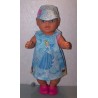 overgooier disney prinsessen blauw baby born 43cm