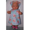 overgooier strawberry shortcake tutu baby born 43cm