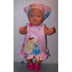 overgooier disney prinsessen roze baby born 43cm