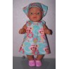 overgooier strawberry shortcake strand baby born 43cm