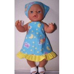 halterjurk winnie the pooh baby born 43cm