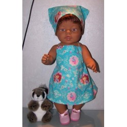 halterjurk strawberry shortcake tea mint baby born 43cm