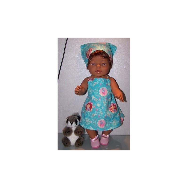 halterjurk strawberry shortcake tea mint baby born 43cm