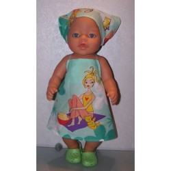 halterjurk baby born 43cm