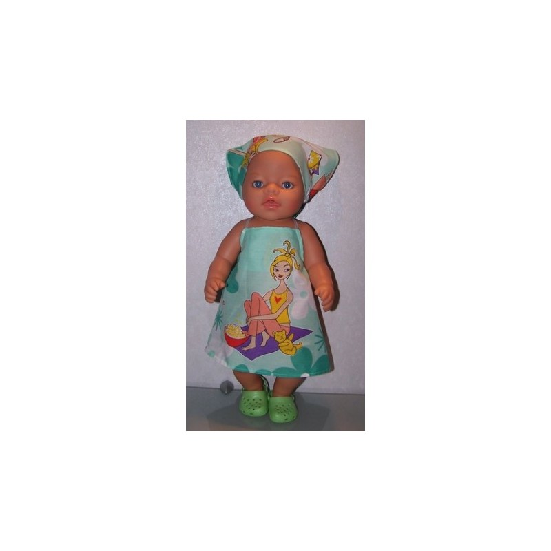 halterjurk baby born 43cm