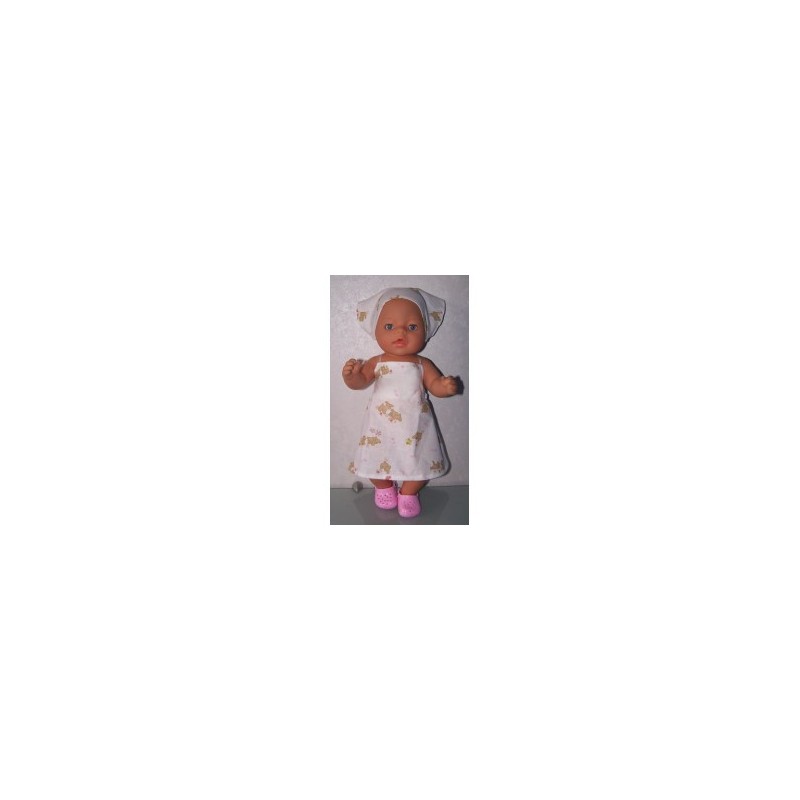 halterjurk met honden en katten baby born 43cm